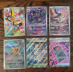 Pokemon TCG - Ascended Heroes LOT of 6 Cards (IRs + Ultra Rares) - NM - Image 1