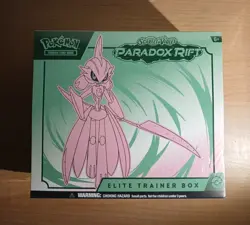 Pokemon TCG Paradox Rift ETB Elite Trainer Box (Iron Valient) Factory Sealed - Image 1