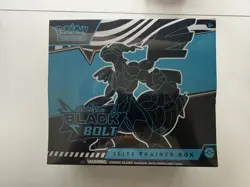 FACTORY SEALED Pokemon TCG Black Bolt Elite Trainer Box (ETB) - Image 1