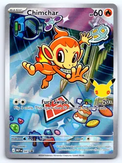 Chimchar - 041 041 Holo Promo ME: Mega Evolution Promo Pokemon Near Mint - Image 1