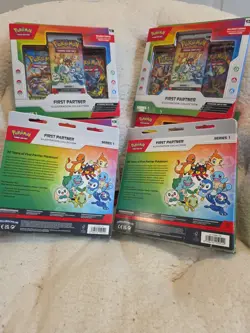 6X LOT Pokemon TCG - First Partner Illustration Collection Box - Series 1 SEALED - Image 2