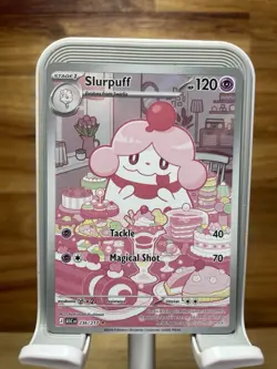 Pokemon TCG Slurpuff 236/217 Ascended Heroes Illustration Rare #236 IR NM - Image 1
