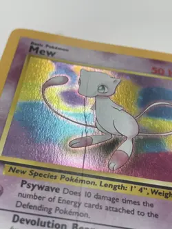 Mew #9 - Black Star Promo - Holo Rare - Pokemon TCG - HP / DMG - Image 4