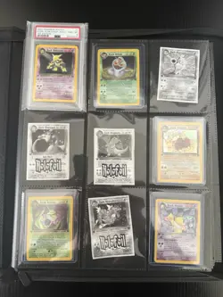 Pokemon 77/83 Incomplete Team Rocket 1st Edition Set - Image 1