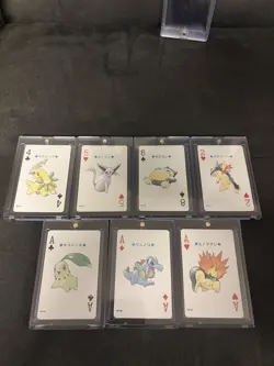 Nintendo Pokemon Playing Cards Poker Lugia Deck Silver Japanese 1999 Lot - Image 1