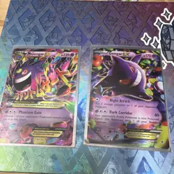 Pokemon Gengar EX XY Phantom Forces Mega. Gengar Mega EX XY Phantom Forces. - Image 1