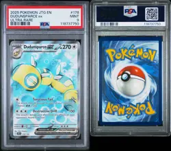 Dudunsparce ex 2025 Pokemon Journey Together 178/159 Ultra Rare PSA 9 - Image 5