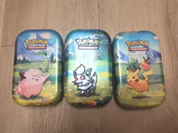 Pokemon TCG Ascended Heroes Mini Tin Lot of 3 - Image 1