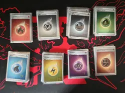Pokemon TCG ( Japanese) Lot Of 🚨137 Energy Halos🦶🏼🔥👀🍑(.)(.) - Image 1