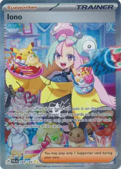 Iono - 269/193 - Special Illustration Rare NM, English Pokemon Paldea Evolved - Image 1