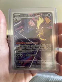Toxtricity 103/094 Illustration Rare Phantasmal Flames Pokemon NM - Image 1