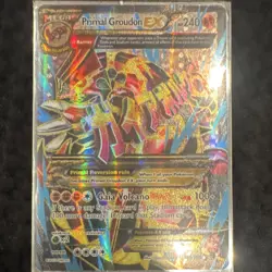 The Pokemon Company Primal Groudon EX Full Art Holo Ultra Rare 240 HP - Image 1