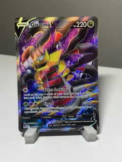 Giratina V 185/196 Lost Origin Full Art Ultra Rare Pokemon TCG - Image 1
