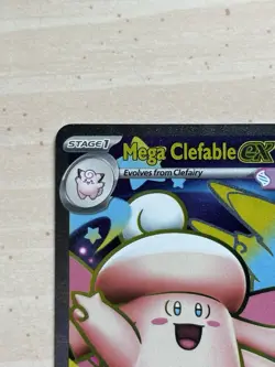 POKEMON Mega Clefeble EX 103/088 ULTRA RARE FULL ART HOLO Perfect Order *MINT* - Image 3