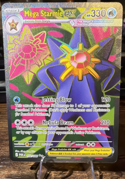 Pokemon TCG Mega Starmie ex 102/88 Perfect Order Ultra Rare - NM - Image 1