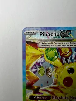 Pokemon Pikachu ex 238/191 Sv08: Surging Sparks Special Illustration Rare SIR ⚡ - Image 5