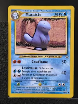Carte Pokemon Maraiste 48/64 Edition 2 Ed 2 Neo Revelation Wizards FR 2 - Image 2
