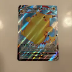 Surfing Pikachu VMAX 009/025 Holo VMAX Rare Celebrations Pokemon Near Mint - Image 1