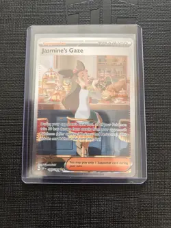Pokemon Jasmine's Gaze 245/191 SV08: Surging Sparks Special Illustration Holo - Image 2
