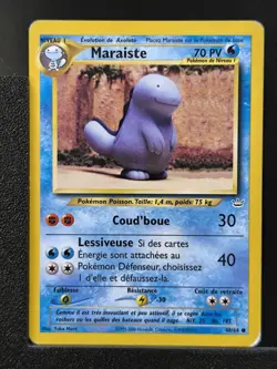 Carte Pokemon Maraiste 48/64 Edition 2 Ed 2 Neo Revelation Wizards FR 3 - Image 2