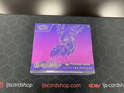 Pokemon Scarlet & Violet Base Set Miraidon Pokemon Center Elite Trainer Box ETB - Image 1