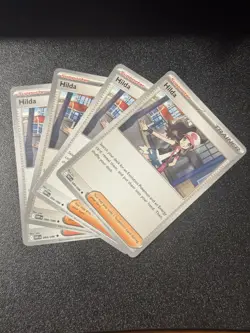 [4x Playset] Hilda 084/086 Sv: White Flare Pokemon TCG - Image 1