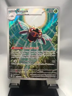 Pokemon: Ninjask - 137/132 - ME01: Mega Evolution Holo Illustration Rare NM - Image 1