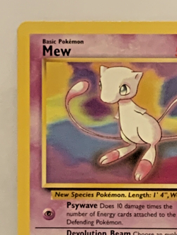 Mew 8 Non Holo Promo Black Star LP 1999 Pokemon Rare WOTC TCG - Image 5