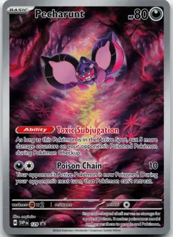 PECHARUNT 129 HOLO PROMO SCARLET & VIOLET PROMO POKEMON HOLO LP - Image 1