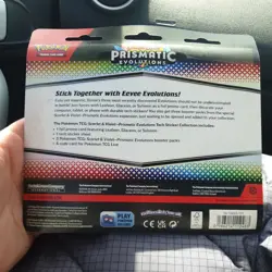 Pokemon Scarlet & Violet Prismatic Tech Sticker Collection Leafeon Sealed✨✅ - Image 2