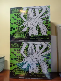 2x Pokemon Center Perfect Order Elite Trainer Box ETB In Hand Ships ASAP - Image 1