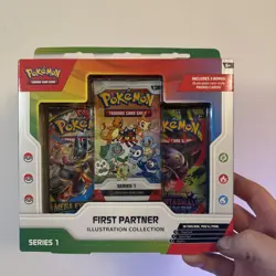 Pokemon First Partner Illustration Collection Series 1 Pack Box New Sealed Gen 1 - Image 1