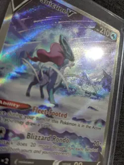 Pokemon Suicune V Ultra Rare Full Art Holo 210 GG38/GG70 Crown Zenith English - Image 1