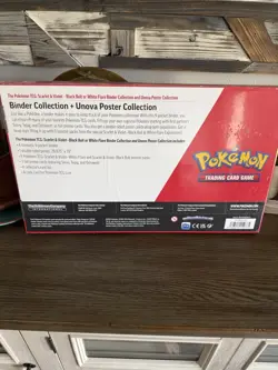 Pokemon Black Bolt White Flare Bundle Sams Club Poster Binder Sealed - Image 2