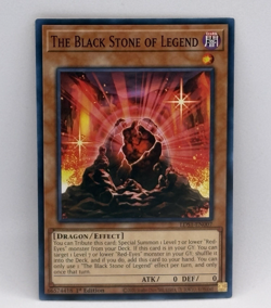 YuGiOh The Black Stone of Legend LDS1-EN007 1st Edition Common - Image 1