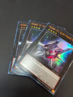3X Yu-Gi-Oh Duel Devastator Number 101: Silent Honor Ark DUDE-EN017 NM - Image 1
