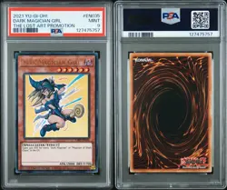 Yu-Gi-Oh! Dark Magician Girl LART-EN019 Limited Edition PSA 9 Yugioh - Image 2