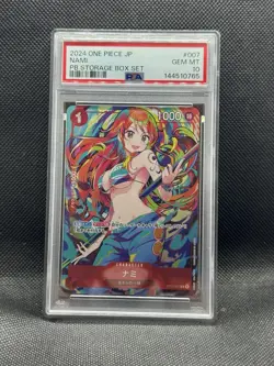 PSA 10 Nami ST01-007 C THE BEST Storage Box Set ONE PIECE Card Japanese 2024 - Image 1