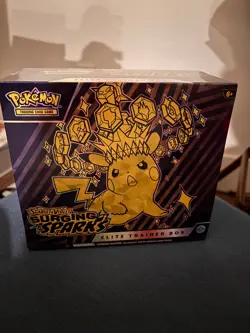 Pokemon TCG: Surging Sparks Elite Trainer Box / ETB! New, Sealed, In Hand Now! - Image 2