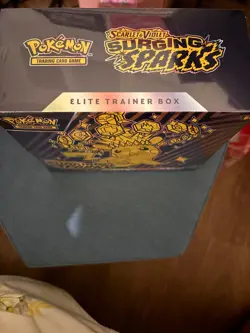 Pokemon TCG: Surging Sparks Elite Trainer Box / ETB! New, Sealed, In Hand Now! - Image 5