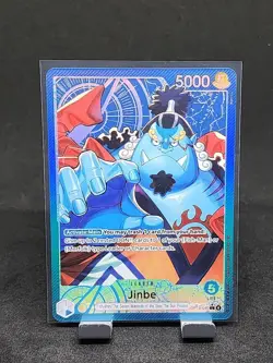 Jinbe Foil The Azure Sea's Seven Alternate Art OP14-040 One Piece CCG - Image 1
