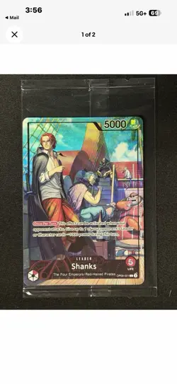 Boa Hancock 2025 PSA Magazine Promo OP07-038 One Piece & Shanks OP09-001 - Image 1