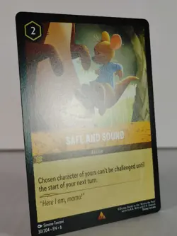 Safe and Sound - Azurite Sea - 30/204 - Lorcana TCG - Rare - Image 4