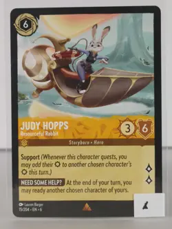 Judy Hopps - Azurite Sea - 15/204 - Lorcana TCG - Rare - Image 2