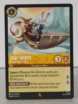 Judy Hopps - Azurite Sea - 15/204 - Lorcana TCG - Rare - Image 3