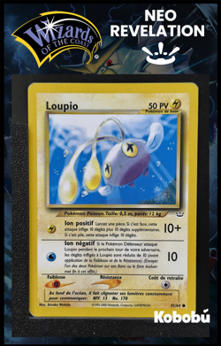 Carte Pokemon Loupio 42/64 Edition 2 Ed 2 Neo Revelation Wizards FR 5 - Image 1