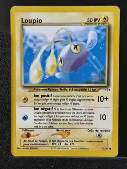 Carte Pokemon Loupio 42/64 Edition 2 Ed 2 Neo Revelation Wizards FR 7 - Image 2