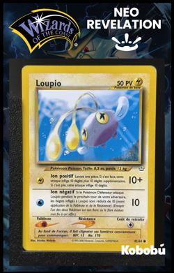 Carte Pokemon Loupio 42/64 Edition 2 Ed 2 Neo Revelation Wizards FR 8 - Image 1
