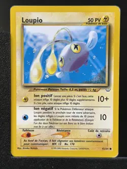 Carte Pokemon Loupio 42/64 Edition 2 Ed 2 Neo Revelation Wizards FR 8 - Image 2