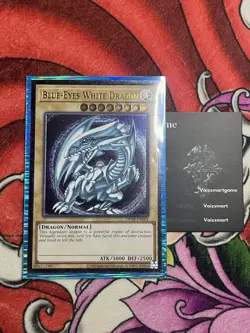 YuGiOh Blue-Eyes White Dragon OP28-EN001 Ultimate Rare NM OTS Pack 28 - Image 1